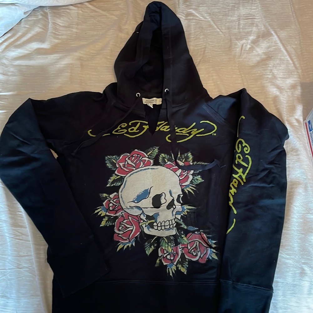 Ed Hardy hoodie size boys small